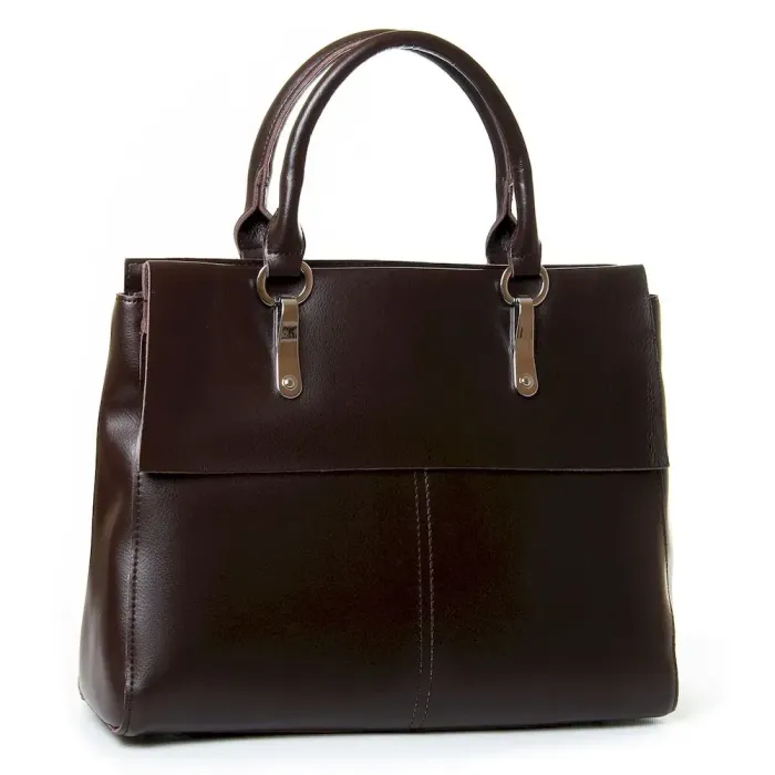 Сумка Женская Классическая кожа Luxeva P2 366 full skinned brown