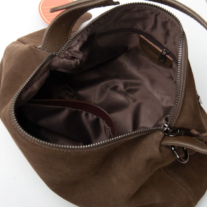 Сумка Женская Классическая замш ALEX RAI 9148 khaki