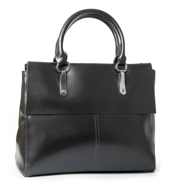 Сумка Женская Классическая кожа Luxeva P2 366 bright-grey