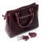 Сумка Женская Классическая кожа Luxeva P2 366 deep-wine-red