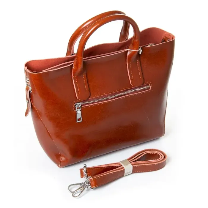 Сумка Женская Классическая кожа Luxeva P103 8668 khaki