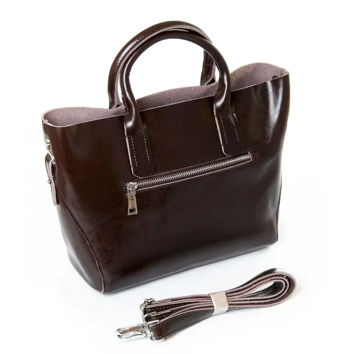 Сумка Женская Классическая кожа Luxeva P103 8668 brown