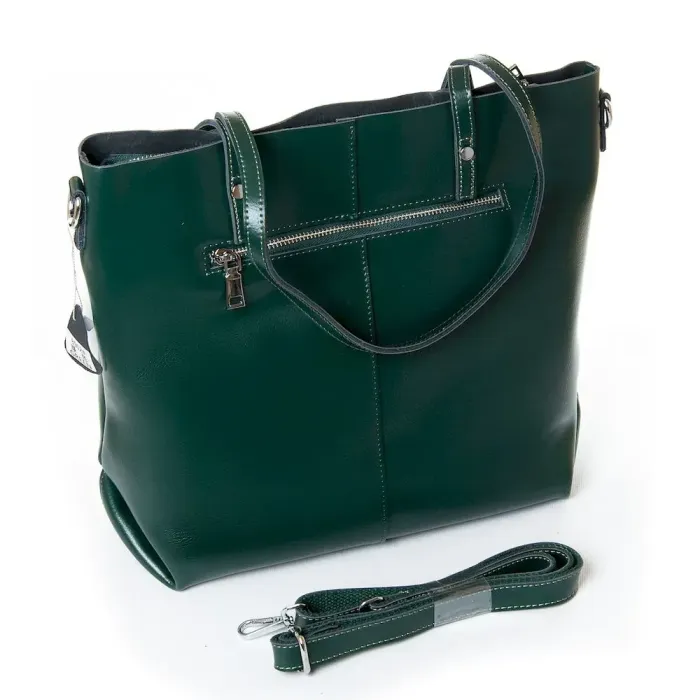 Сумка Женская Классическая кожа Luxeva P101 8902 green