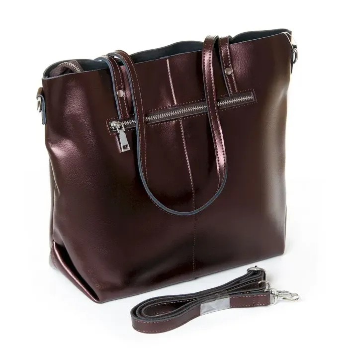 Сумка Женская Классическая кожа Luxeva P101 8902 bright-brown