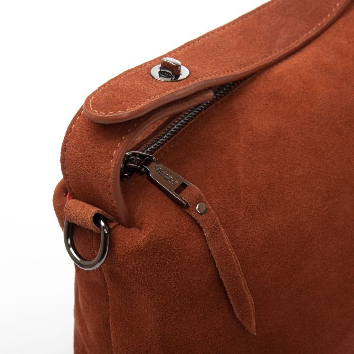 Сумка Женская Классическая замш ALEX RAI 9148 camel