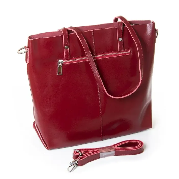 Сумка Женская Классическая кожа Luxeva P101 8902 red