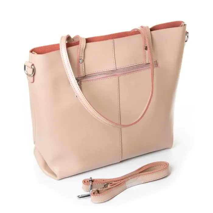 Сумка Женская Классическая кожа Luxeva P101 8902 pink