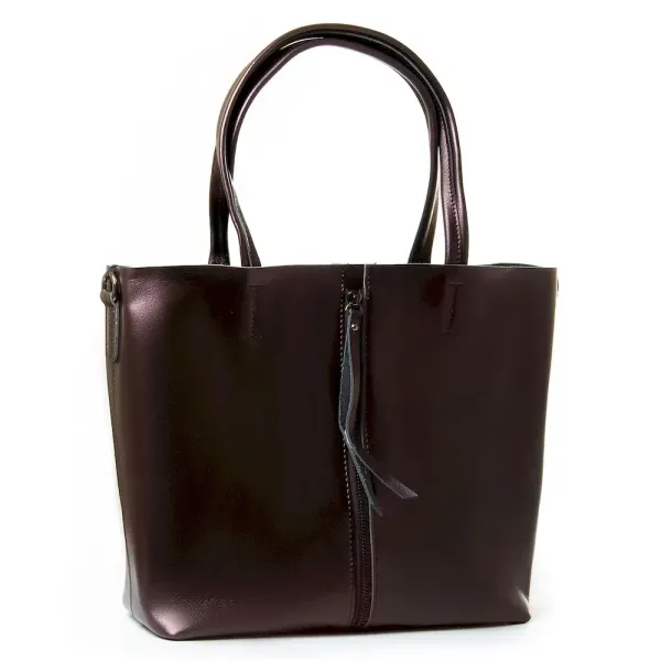 Сумка Жіноча Класична шкіра Luxeva P109 8704 bright-brown