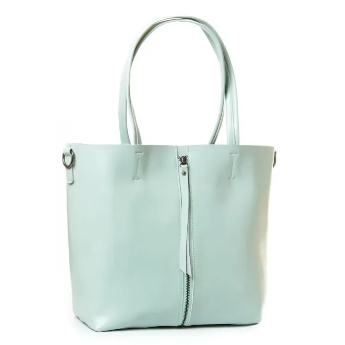 Сумка Женская Классическая кожа Luxeva P109 8704 lighr-green