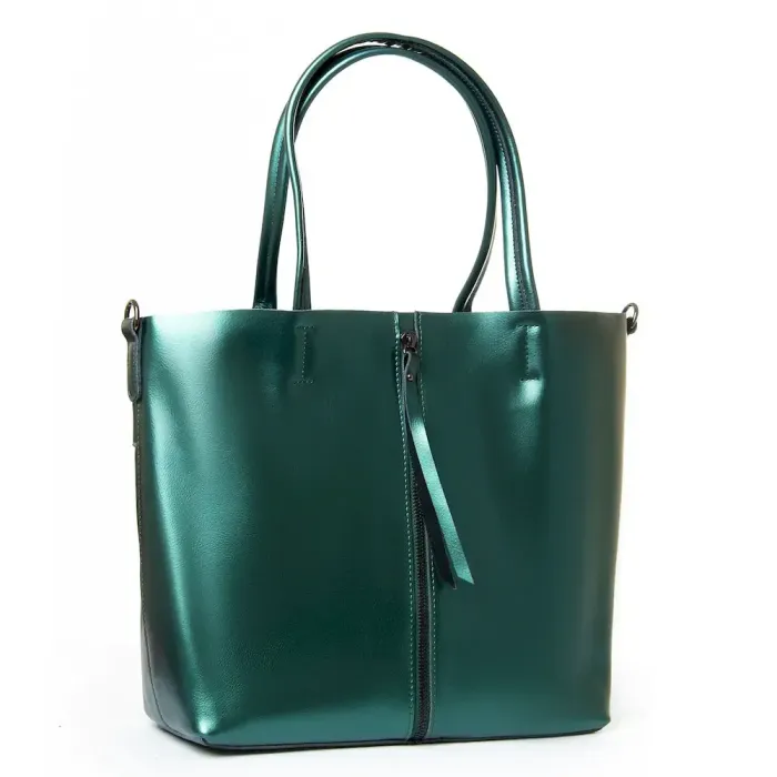 Сумка Женская Классическая кожа Luxeva P109 8704 bright-green