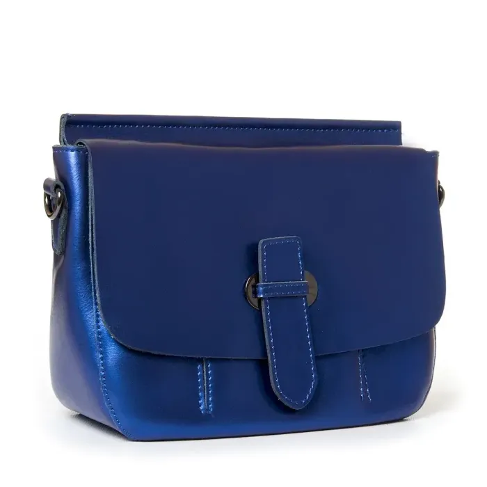 Сумка Жіноча Класична шкіра Luxeva P19 8608 bright-blue