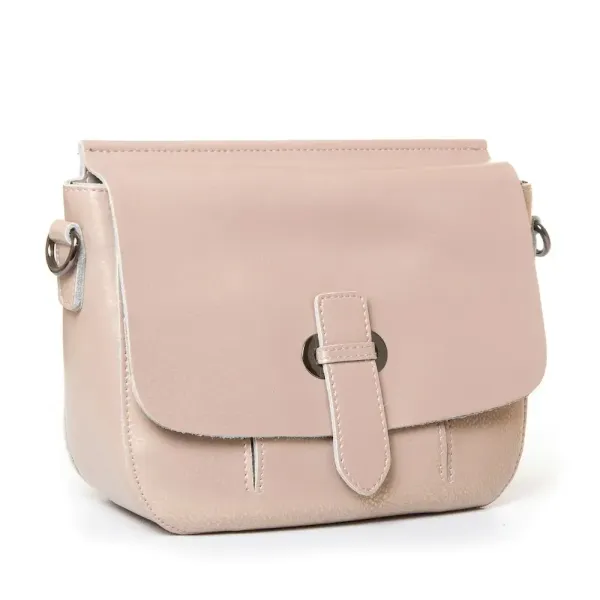 Сумка жіноча Класична шкіра Luxeva P19 8608 pearl-khaki