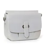 Сумка жіноча Класична шкіра Luxeva P19 8608 pearl-light-grey