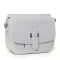 Сумка Женская Классическая кожа Luxeva P19 8608 pearl-light-grey