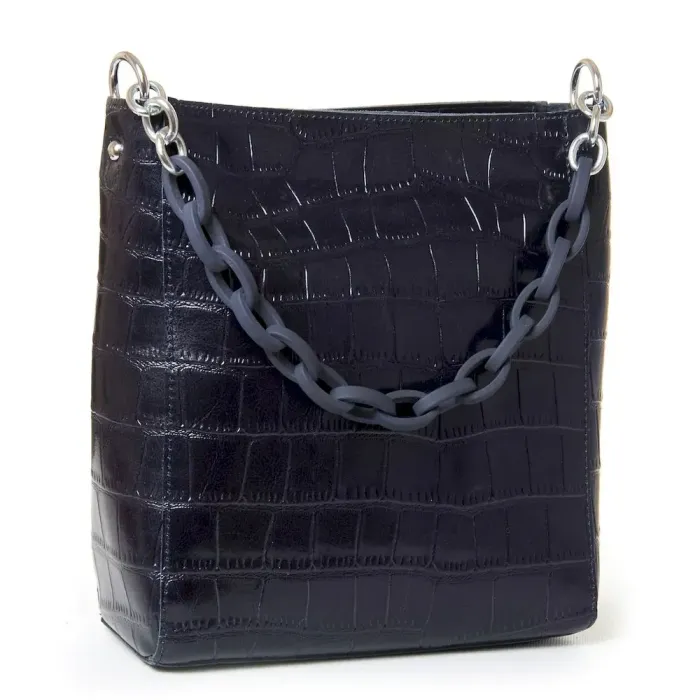 Сумка Женская Классическая кожа Luxeva P21 9704 blue