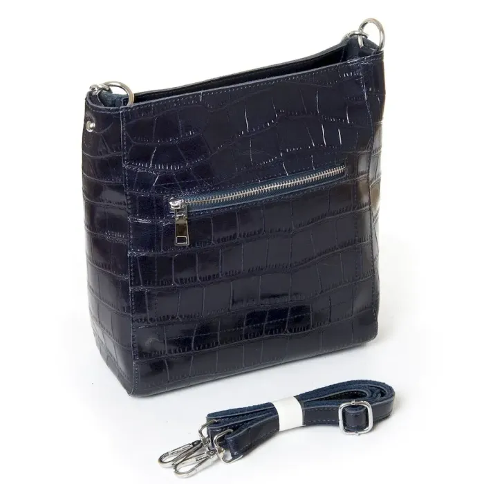 Сумка Женская Классическая кожа Luxeva P21 9704 blue