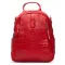 Сумка Женская Рюкзак кожа ALEX RAI 8907-9 red croco