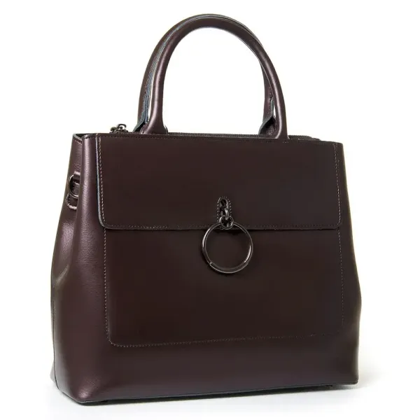 Сумка Жіноча Класична шкіра Luxeva P22 9921 bright-brown