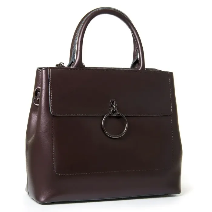 Сумка Женская Классическая кожа Luxeva P22 9921 bright-brown