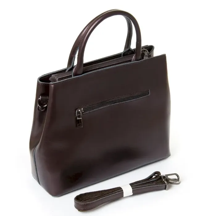 Сумка Женская Классическая кожа Luxeva P22 9921 bright-brown