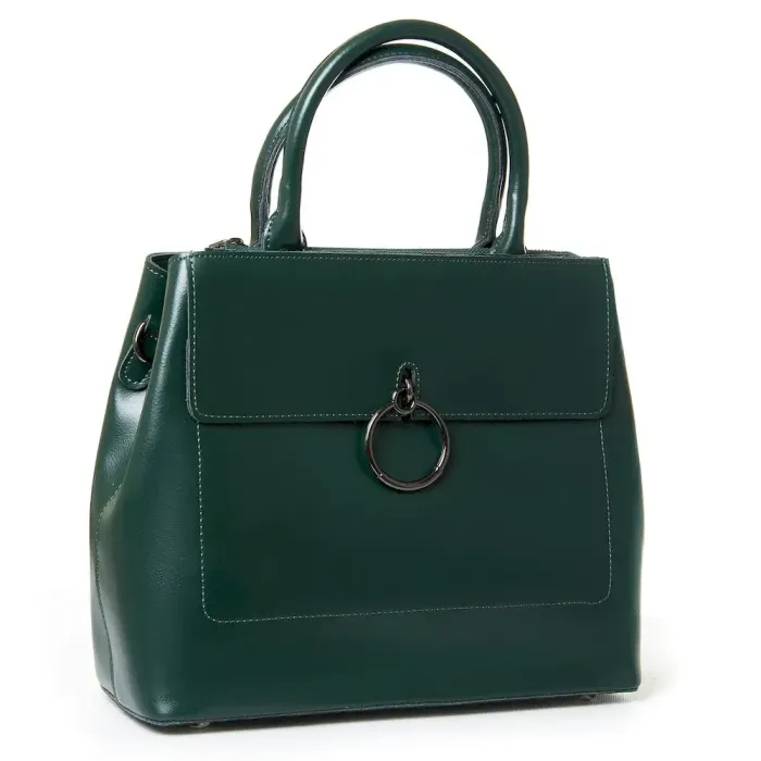 Сумка Женская Классическая кожа Luxeva P22 9921 green