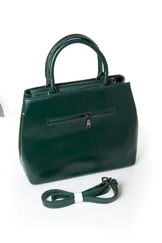 Сумка Женская Классическая кожа Luxeva P22 9921 green