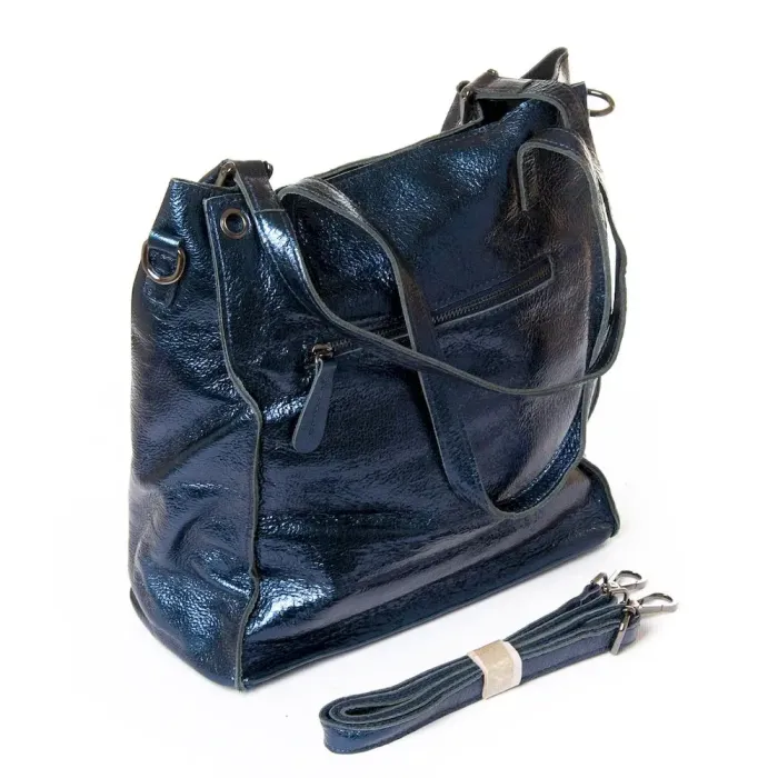 Сумка Женская Классическая кожа Luxeva P31 8827 blue