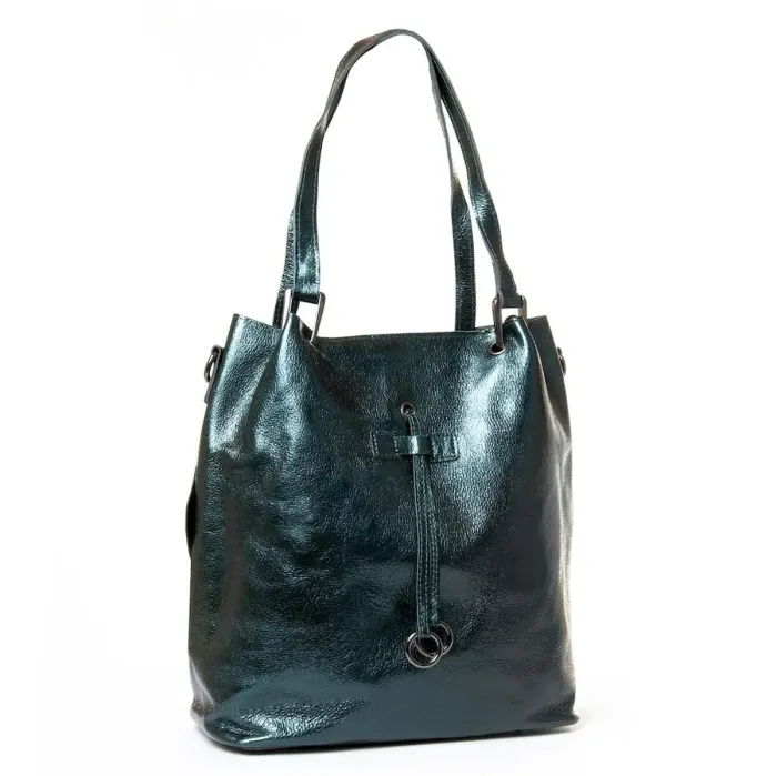 Сумка Женская Классическая кожа Luxeva P31 8827 green