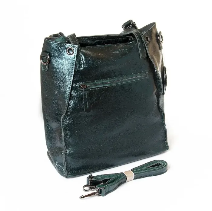 Сумка Женская Классическая кожа Luxeva P31 8827 green