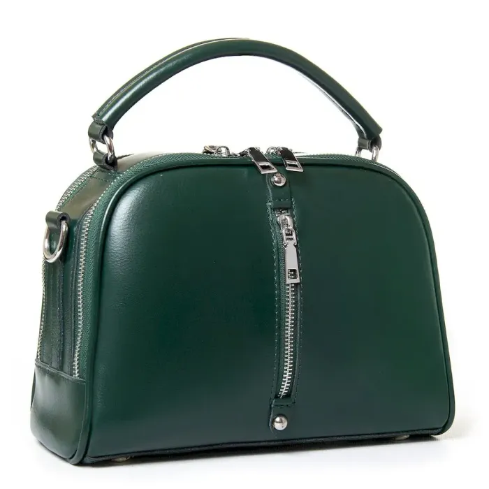 Сумка Женская Классическая кожа Luxeva P72 8545 green