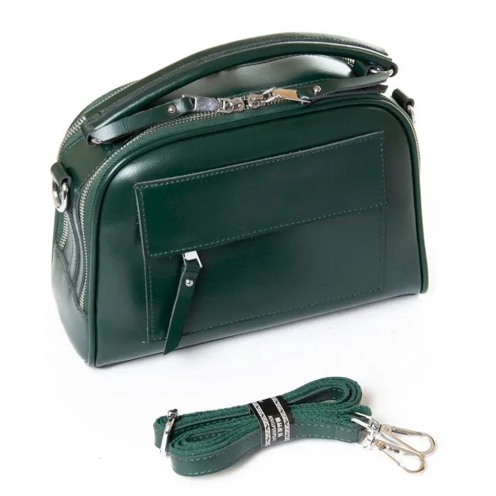 Сумка Женская Классическая кожа Luxeva P72 8545 green