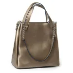 Сумка жіноча Класична шкіра Luxeva P42 8784 silver-grey