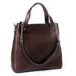 Сумка Жіноча Класична шкіра Luxeva P42 8784 bright-coffee