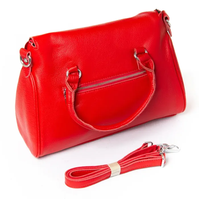 Сумка Класична шкіра P114 8792-9 bright red