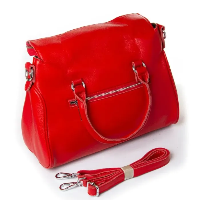 Сумка Женская Классическая кожа P108 8792-9 red