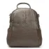 Сумка Женская Рюкзак кожа ALEX RAI 8907-9 grey croco