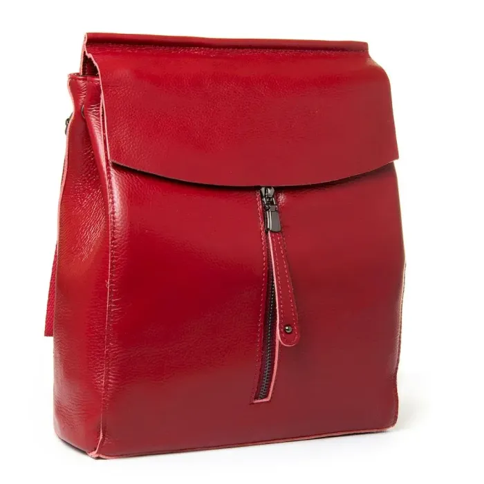 Сумка Женская Классическая кожа P3206-9 red-wine