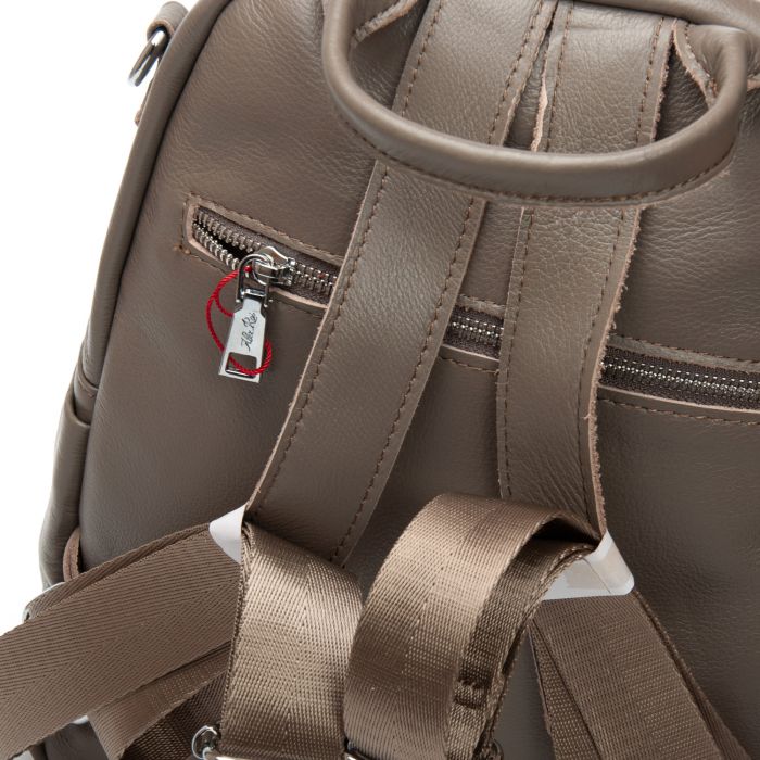 Сумка Женская Рюкзак кожа ALEX RAI 8907-9 grey croco