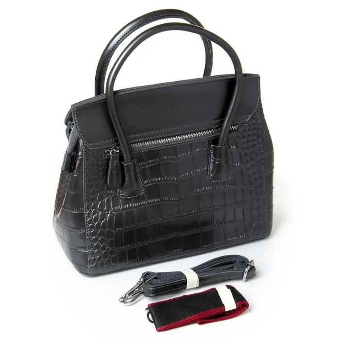 Сумка Женская Классическая кожа P71 368 bright-grey