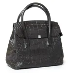 Сумка жіноча Класична шкіра P70 368 pearlscent-ash