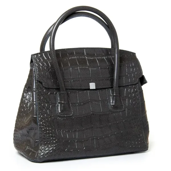 Сумка жіноча Класична шкіра P70 368 pearlscent-ash