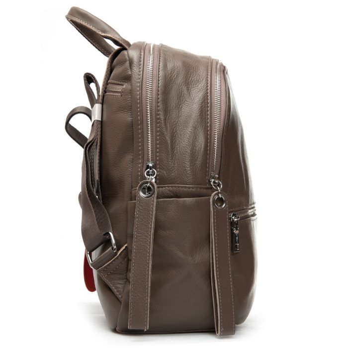 Сумка Женская Рюкзак кожа ALEX RAI 95517-9 khaki