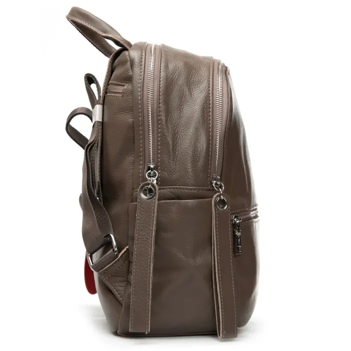 Сумка Женская Рюкзак кожа ALEX RAI 95517-9 khaki