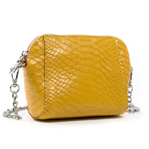 Сумка Жіноча Класична шкіряна ALEX RAI 41-6009 yellow