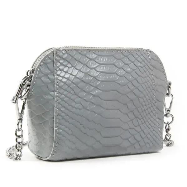Сумка Жіноча Класична шкіряна ALEX RAI 41-6009 light-grey