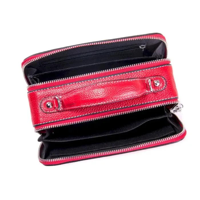 Сумка Женская Клатч кожа ALEX RAI 1-02 29017-8 red