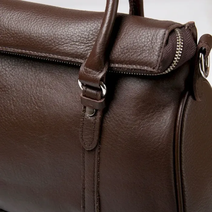 Сумка Женская Классическая кожа P114 8792-9 brown