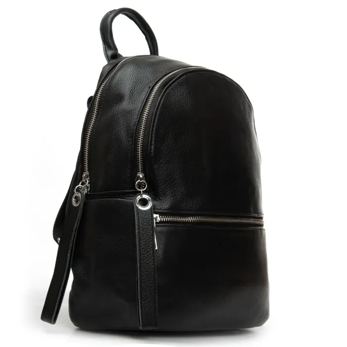 Сумка Женская Рюкзак кожа ALEX RAI 95517-9 black