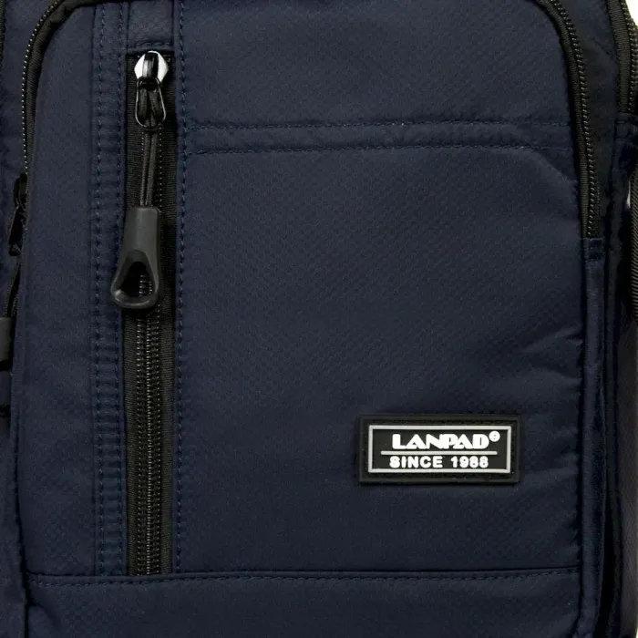 Сумка чоловіча Планшет нейлон Lanpad 3744 blue
