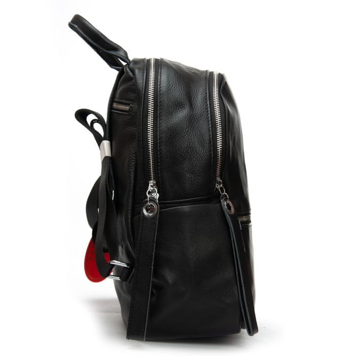 Сумка Женская Рюкзак кожа ALEX RAI 95517-9 black